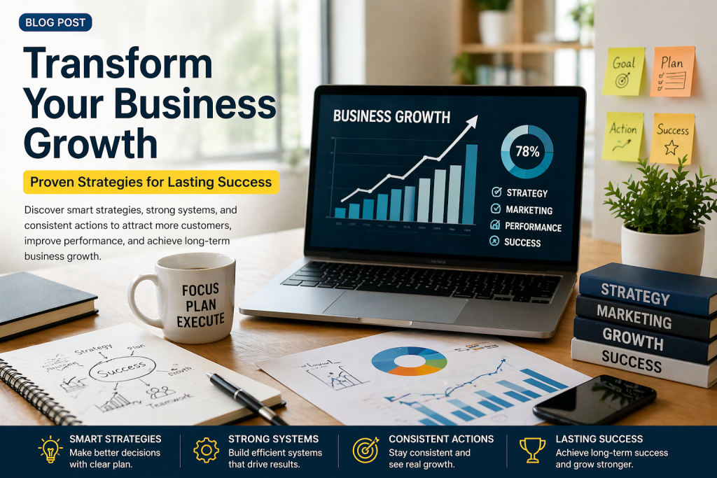 transform your business growth using marketing and analytics