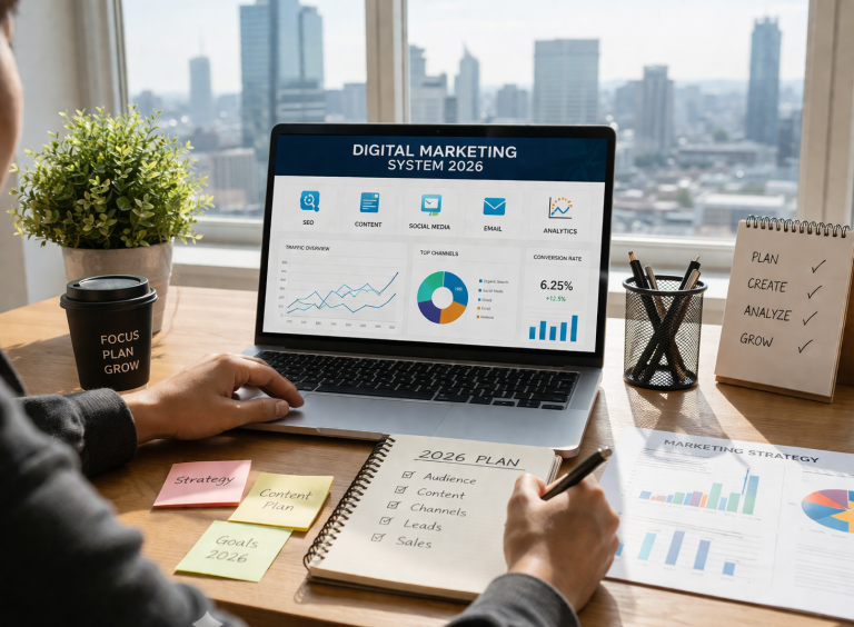 digital marketing system 2026 team discussion