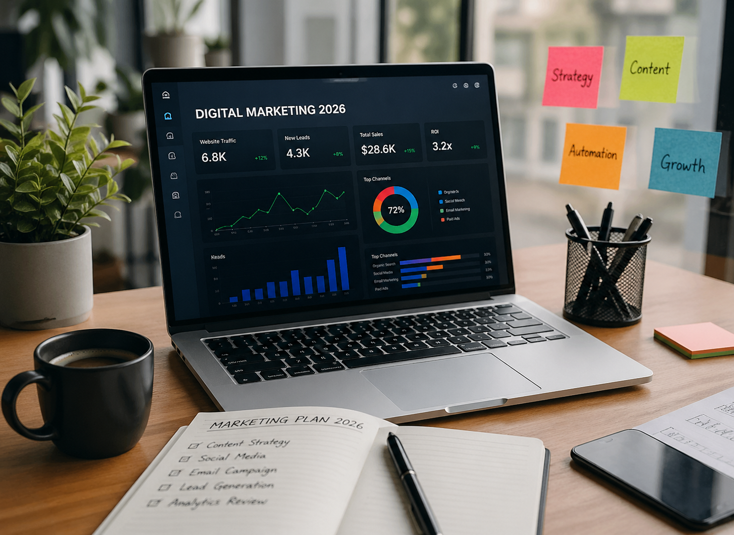 digital marketing system 2026 simple strategy planning