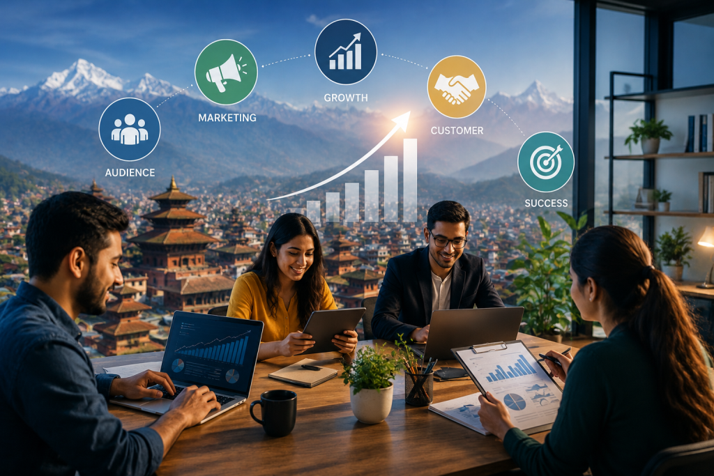 grow your business in Nepal digital marketing success