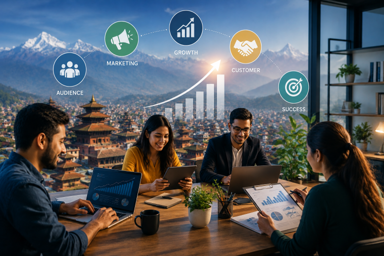grow your business in Nepal digital marketing success