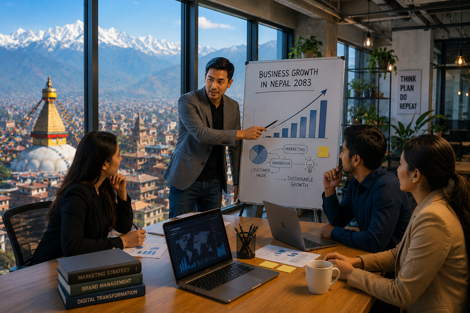 business growth in Nepal digital transformation strategy