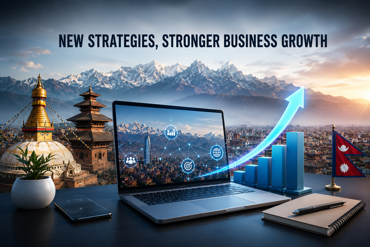 grow your business in Nepal with modern marketing