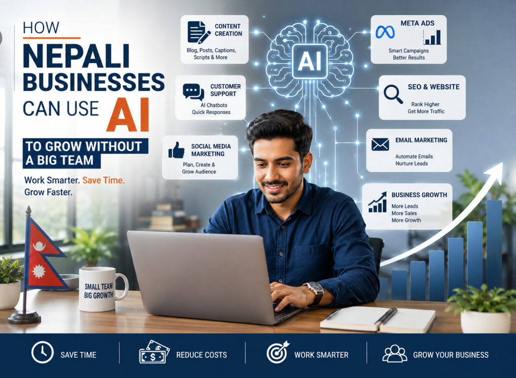 AI tools helping Nepali businesses grow without a large team